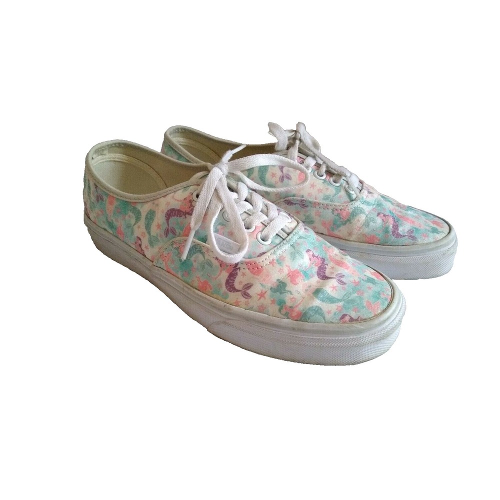 Vans Authentic Mermaids Ice Flow Glitter Women's Size 8 Sneakers Shoes